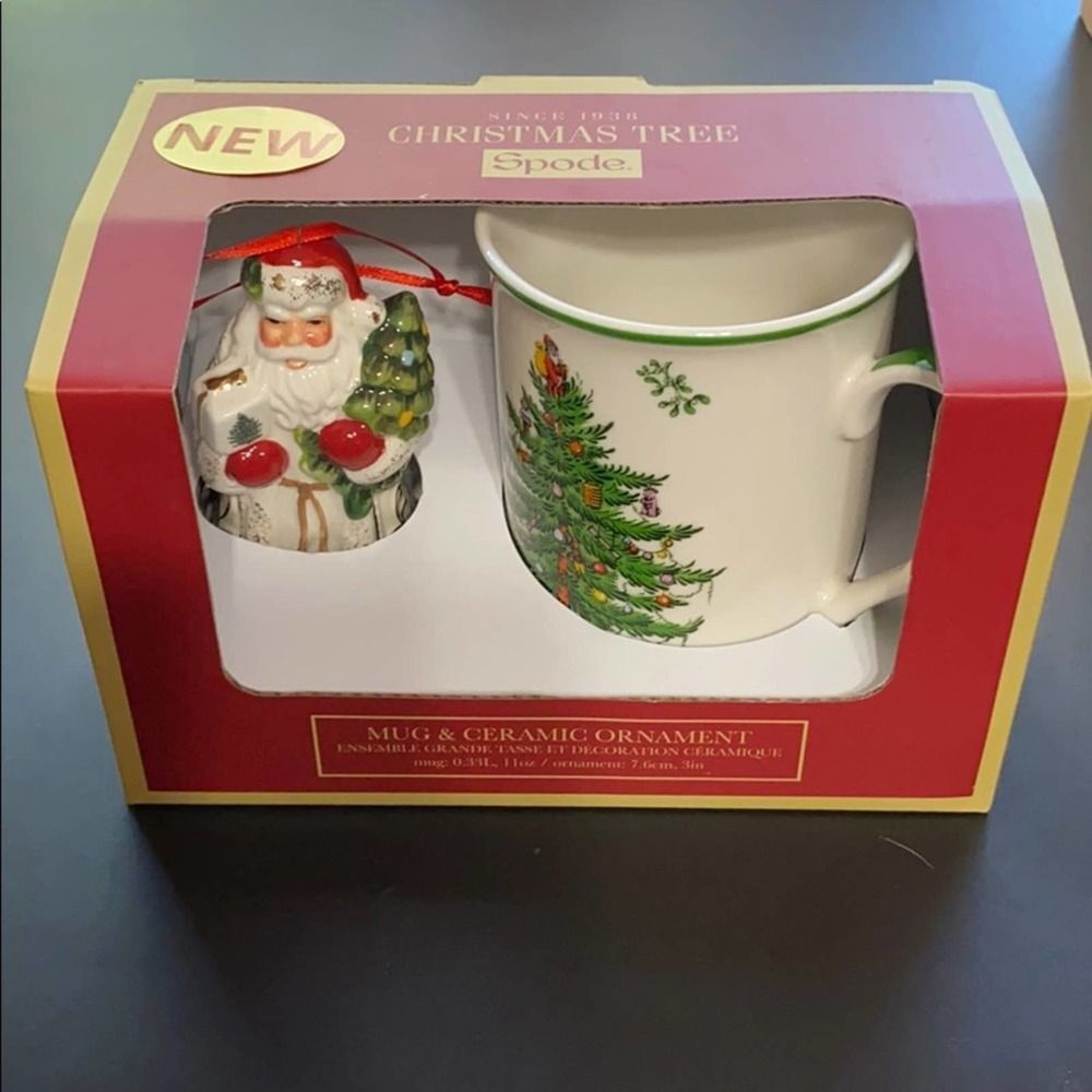 Spode Christmas Tree Mug & Ornament